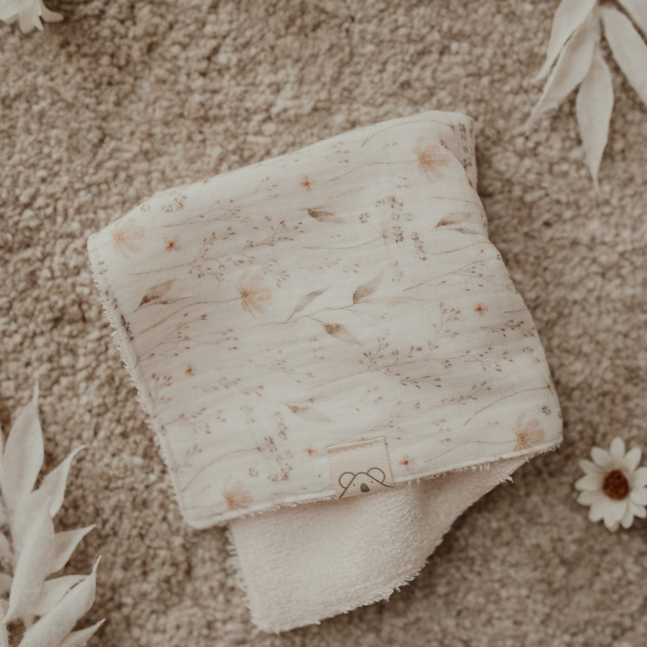 Toallita de lactancia rizo bambú