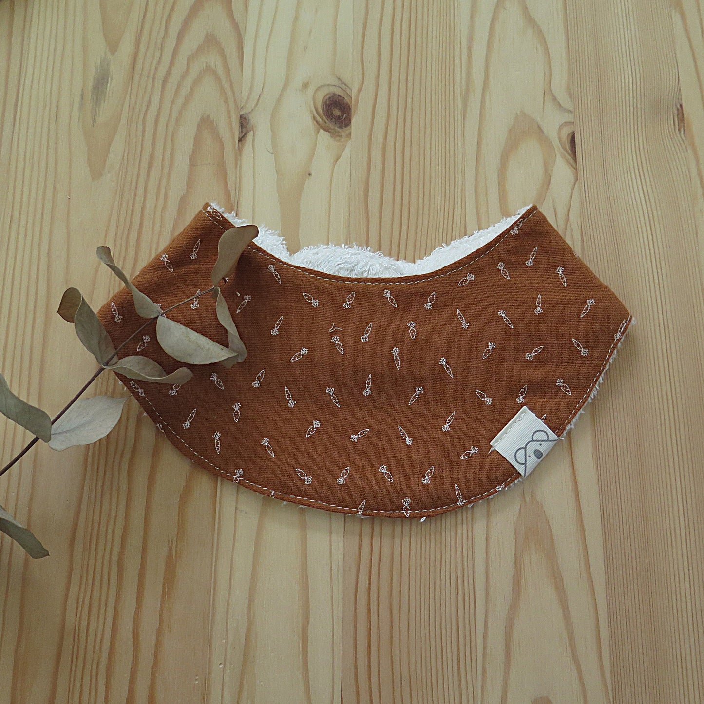 Bandana de rizo de bambú
