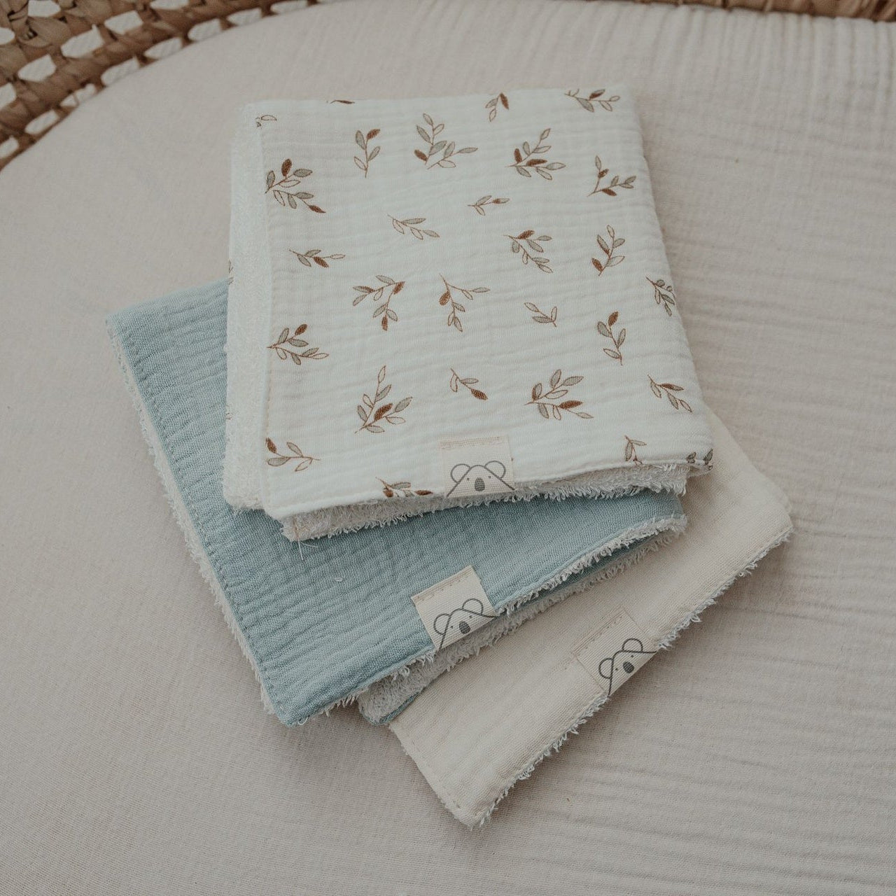 Toallita de lactancia rizo bambú